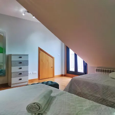 Desconectaengalicia Atico, 10m Playa Panadeira Appartamento *